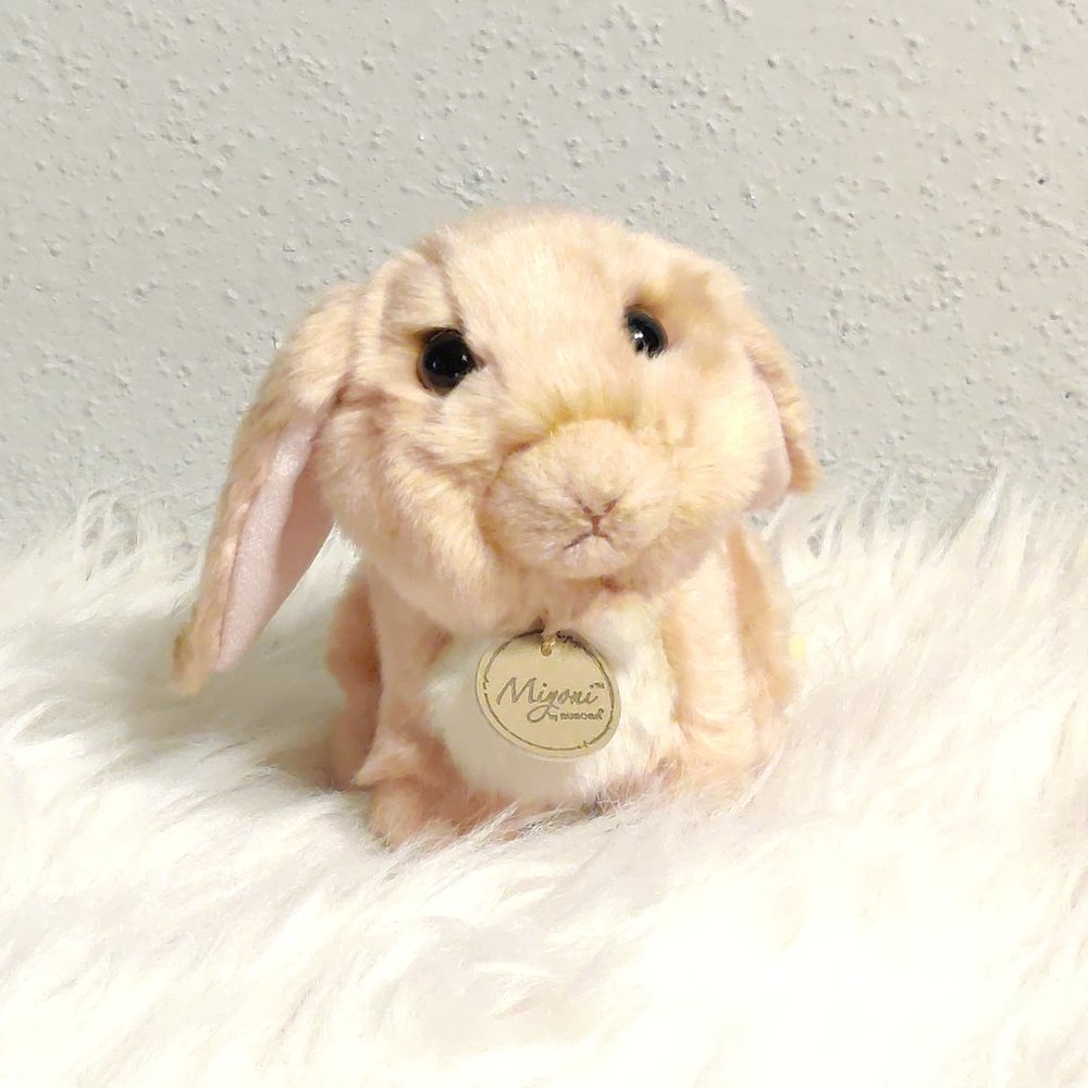 Miyoni By Aurora Realistic VTG Lop Ear Rabbit